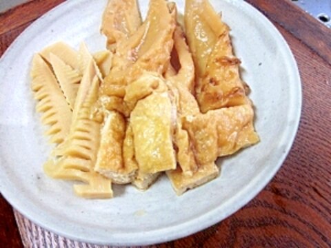 お弁当用に☆　しっかり味付け「筍の煮物」